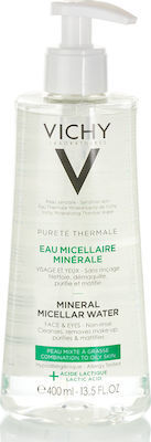 VICHY PURETE THERMALE MICELLAIRE MILK ΓΙΑ ΠΡΟΣΩΠΟ ΚΑΙ ΜΑΤΙΑ ΓΙΑ ΞΗΡΕΣ ΕΠΙΔΕΡΜΙΔΕΣ 400ml