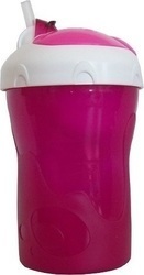 PRIMAMMA ΠΟΤΗΡΑΚΙ 2 ΣΕ 1 ΜΕ ΚΑΛΑΜΑΚΙ ΣΙΛΙΚΟΝΗΣ 12+ 280ML ΡΟΖ