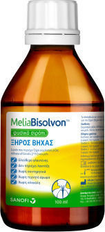 MELIABISOLVON ΦΥΣΙΚΟ ΣΙΡΟΠΙ ΓΙΑ ΞΗΡΟ ΒΗΧΑ 100ML