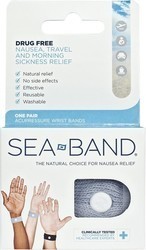 SEA BAND ADULTS ( All Types of Nausea ) ΠEΡΙΚΑΡΠΙΟ ΝΑΥΤΙΑΣ ΓΚΡΙ