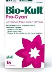 BIO-KULT PRO CYAN ADVANCED PROBIOTIC MULTI-STRAIN FORMULA 15caps