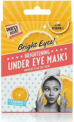 Dirty Works Brightening Under Eye Masks 3τμχ