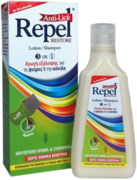 REPEL ANTI-LICE RESTORE LOTION-SHAMPOO 3 IN 1 200ML