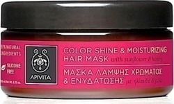 APIVITA MINI ΜΑΣΚΑ ΠΡΟΣΤΑΣΙΑΣ ΧΡΩΜΑΤΟΣ ΓΙΑ ΒΑΜΜΕΝΑ ΜΑΛΛΙΑ ΜΕ ΗΛΙΑΝΘΟ ΚΑΙ ΜΕΛΙ 200ml (Pot)