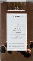 KORRES ARGAN OIL 6.0 ΜΟΝΙΜΗ ΒΑΦΗ ΞΑΝΘΟ ΣΚΟΥΡΟ 75ML