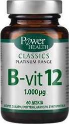POWER HEALTH CLASSICS PLATINUM B-VIT 12 1000MG 60 CAPS