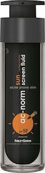 FREZYDERM AC-NORM SCREEN FLUID SUN SPF50+ 50ml