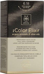APIVITA MY COLOR ELIXIR Βαφή Μαλλιών 6.18 Ξανθό Σκούρο Σαντρέ Περλέ