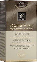 APIVITA MY COLOR ELIXIR Βαφή Μαλλιών 9.87 Ξανθό Πολύ Ανοιχτό Περλέ Μπεζ