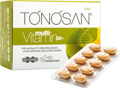 UNI-PHARMA Tonosan Multivitamin 50+ 60 Tabs