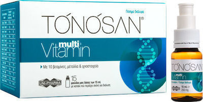 UNI-PHARMA Tonosan Multivitamin 15x15ml