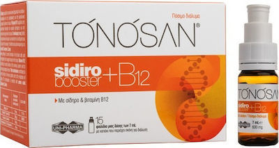 UNI-PHARMA Sidirobooster + B12, 15x7ml