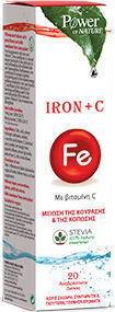 POWER HEALTH IRON+ C EFF.TABS20