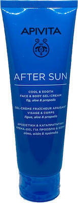 APIVITA ΒΕΕ SUN SAFE AFTER SUN ΔΡΟΣΙΣΤΙΚΗ & ΚΑΤΑΠΡΑΫΝΤΙΚΗ ΚΡΕΜΑ-GEL ΓΙΑ ΠΡΟΣΩΠΟ & ΣΩΜΑ 200ML