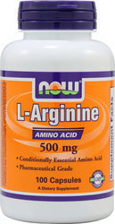 NOW L-ARGININE 500MG 100CAPS